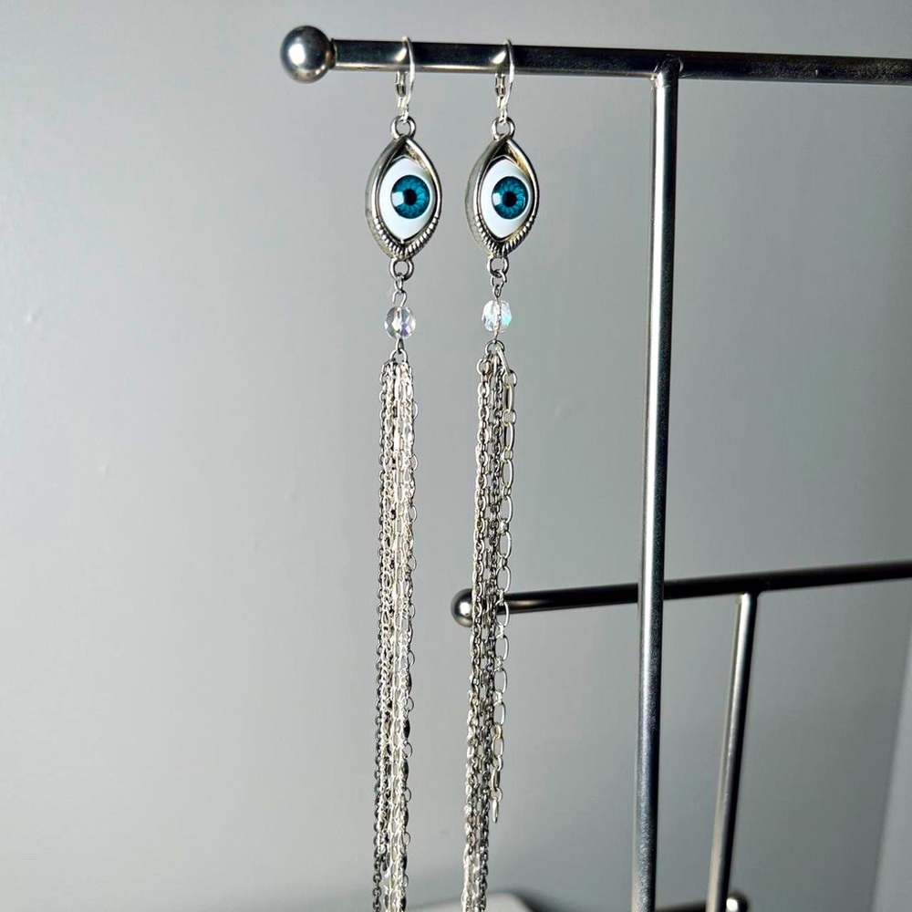 Handmade statement earrings